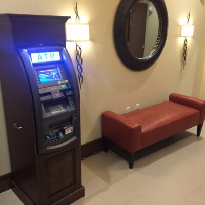 An ATM at a hotel