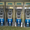 multiple ATMs in a row